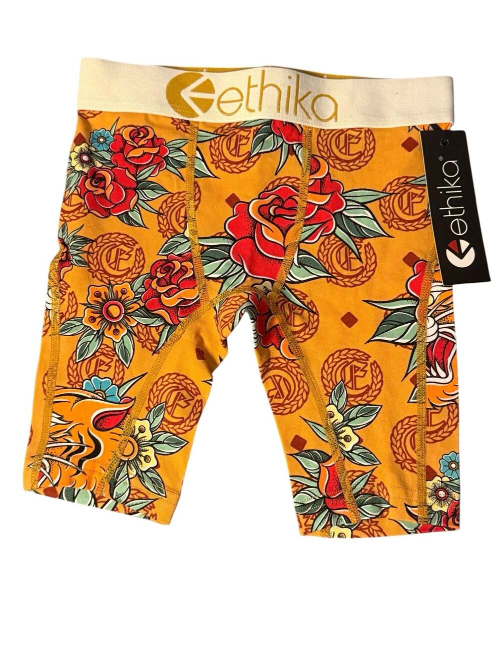 NWT Ethika Kids Fierce Rose Boxer Briefs